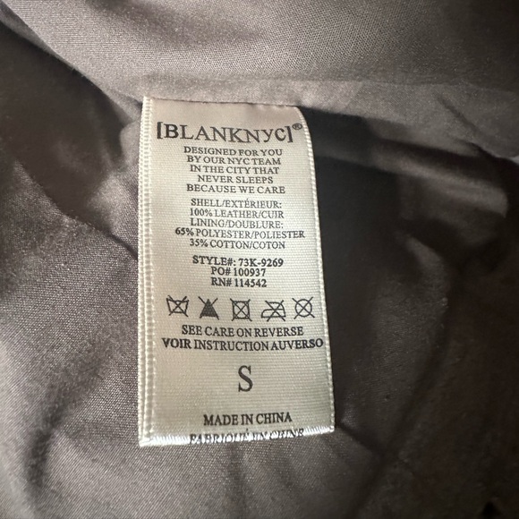 BLANKNYC Suede Moto Jacket - Picture 6 of 6